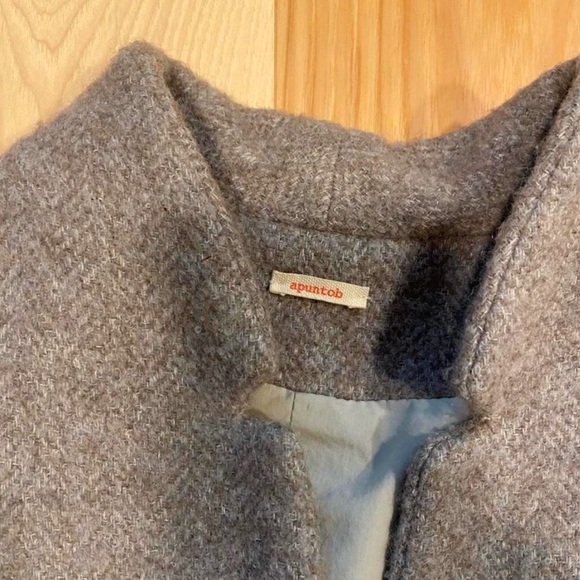 Apuntob alpaca coat - Picture 2 of 7